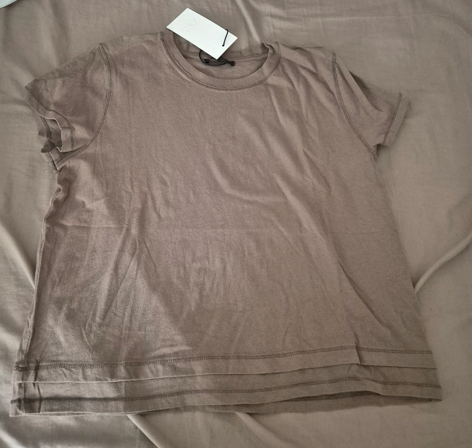 Camiseta manga corta talla l nueva con etiqueta Zara 